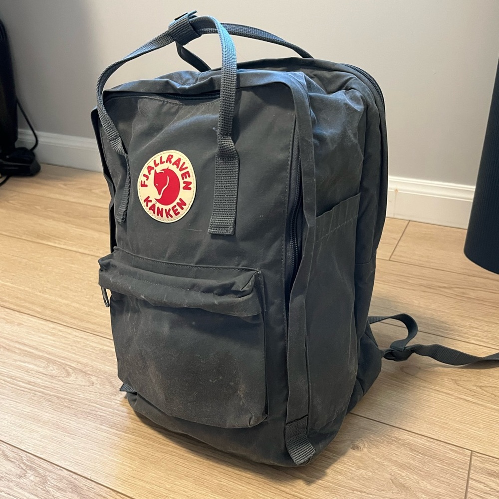 Kanken Laptop 15” Gray Backpack